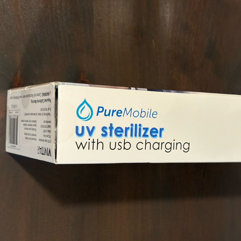 UV Sterilizer with USB Charging - White - Picture 6 of 6